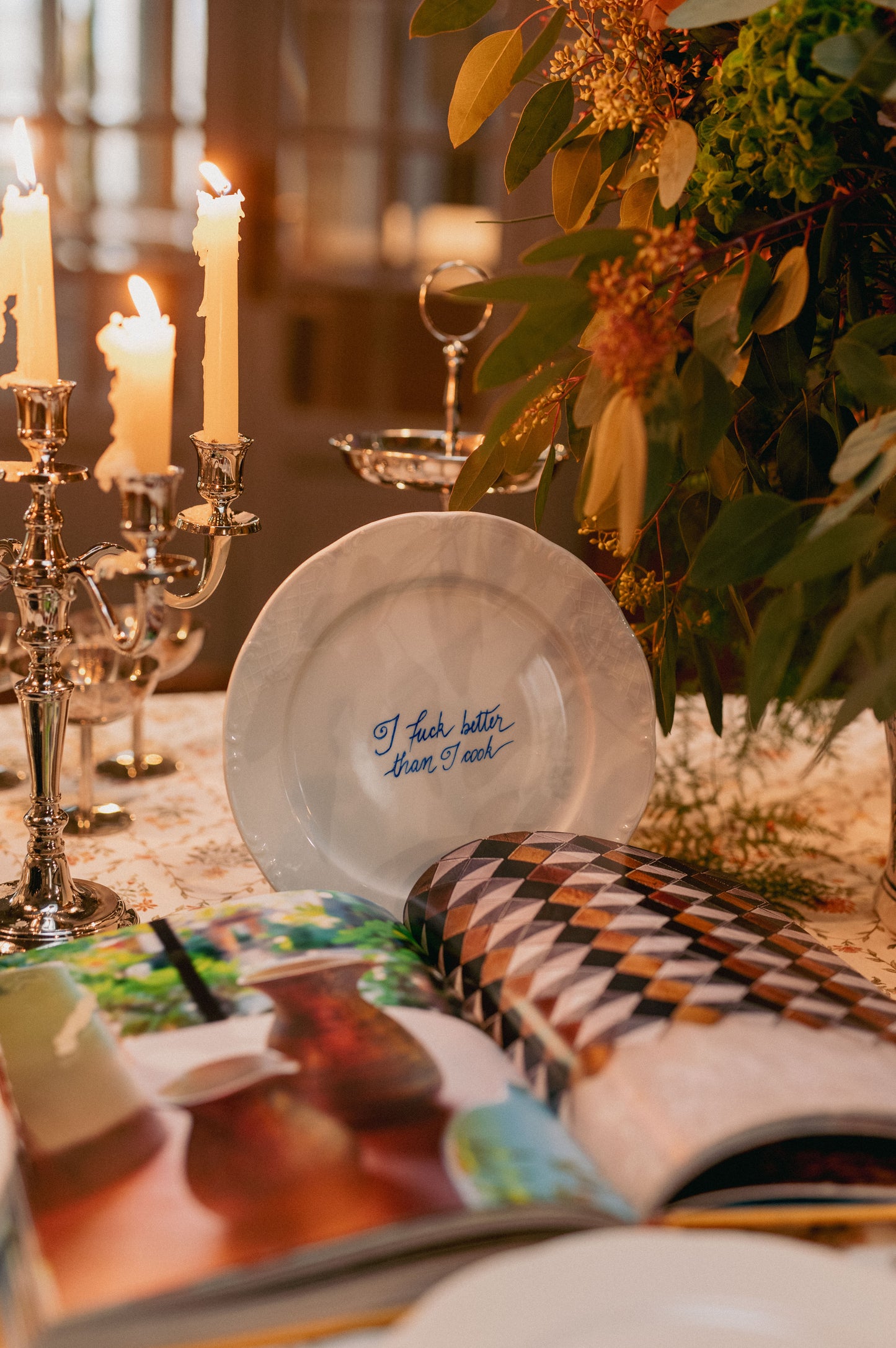 PLATE "I COOK"