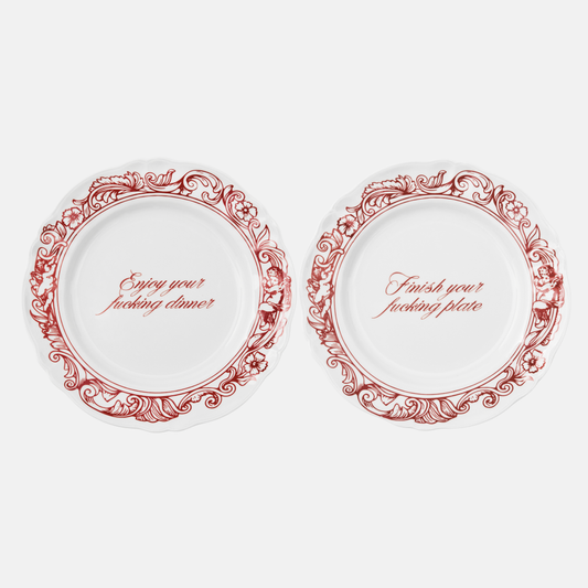Statement Plates - Set of 2
